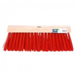 verzameling slecht humeur Kerkbank Bezem rood (41 cm)